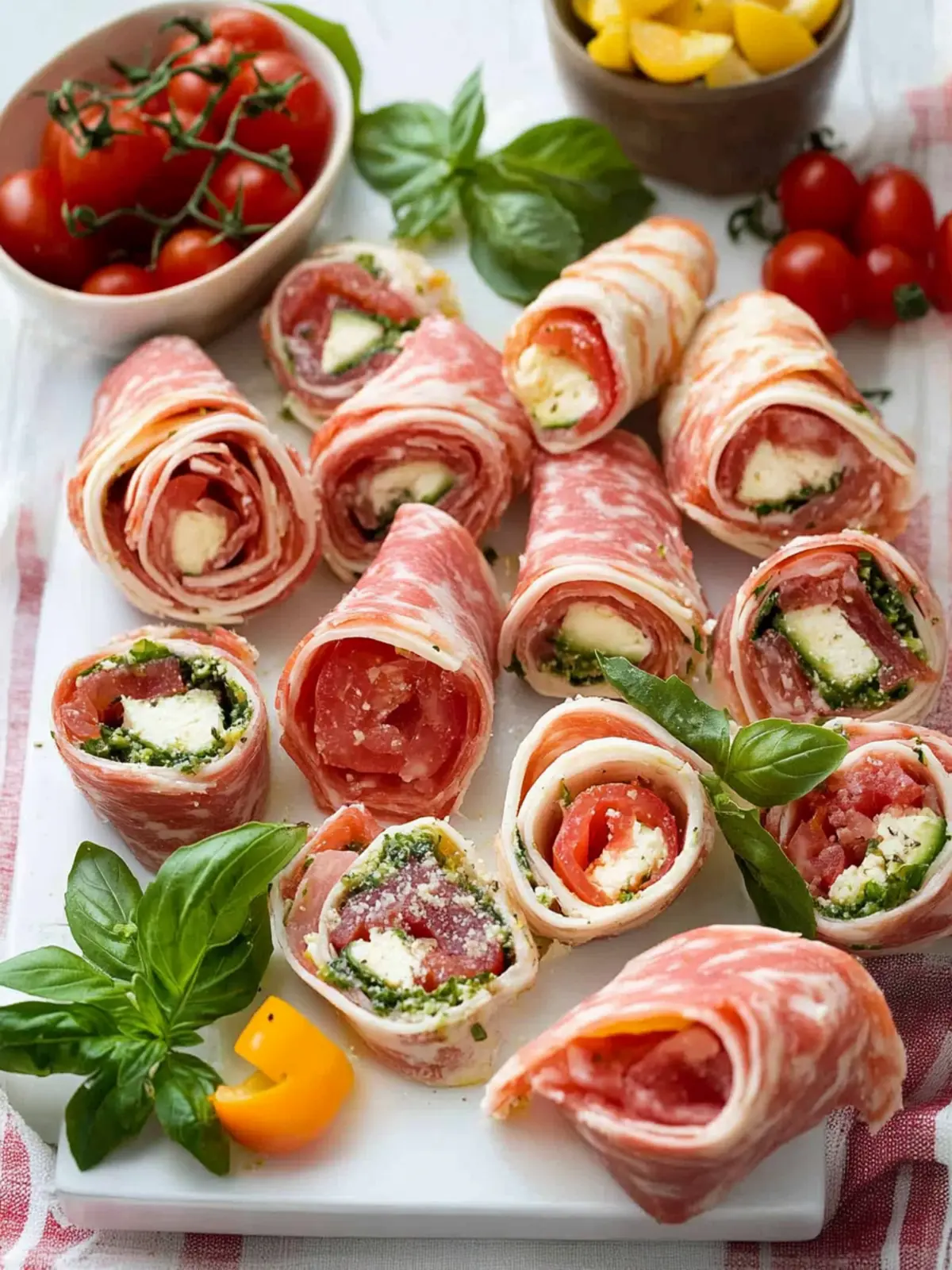 Italian Deli Roll Ups