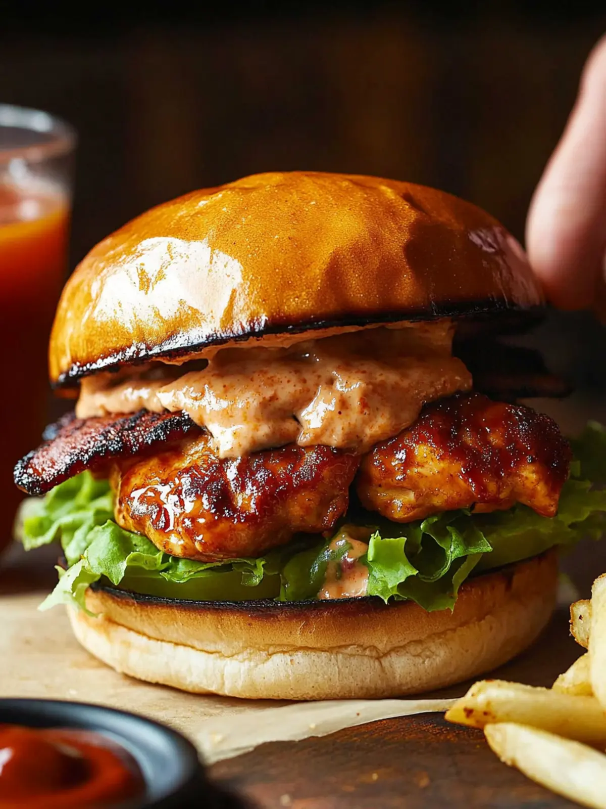 Nando’s Peri Peri Chicken Burger
