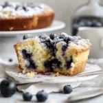 Easy-to-Make, Soft and Yummy Blueberry-Almond Cake