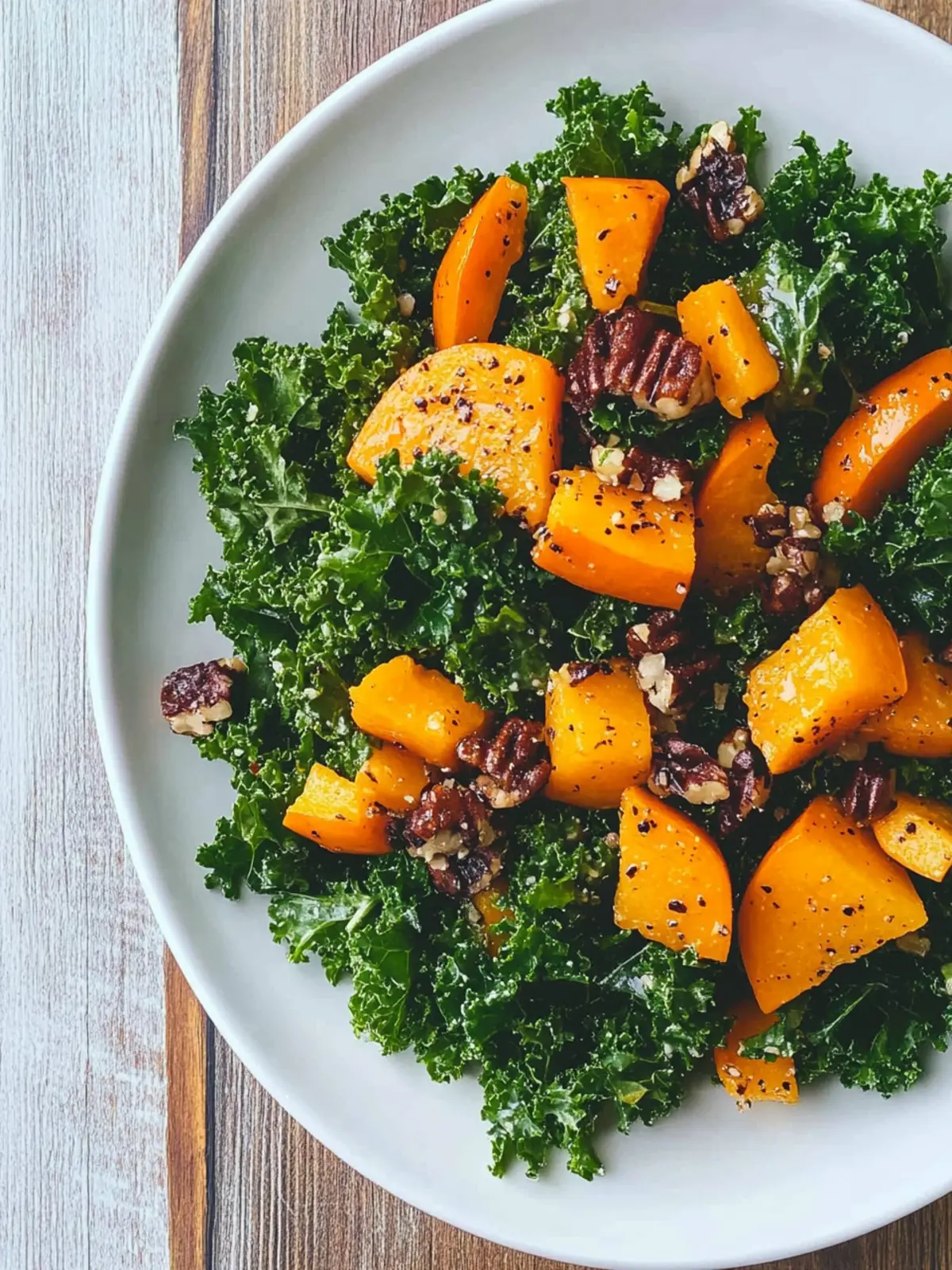 Kale and Butternut Squash Salad