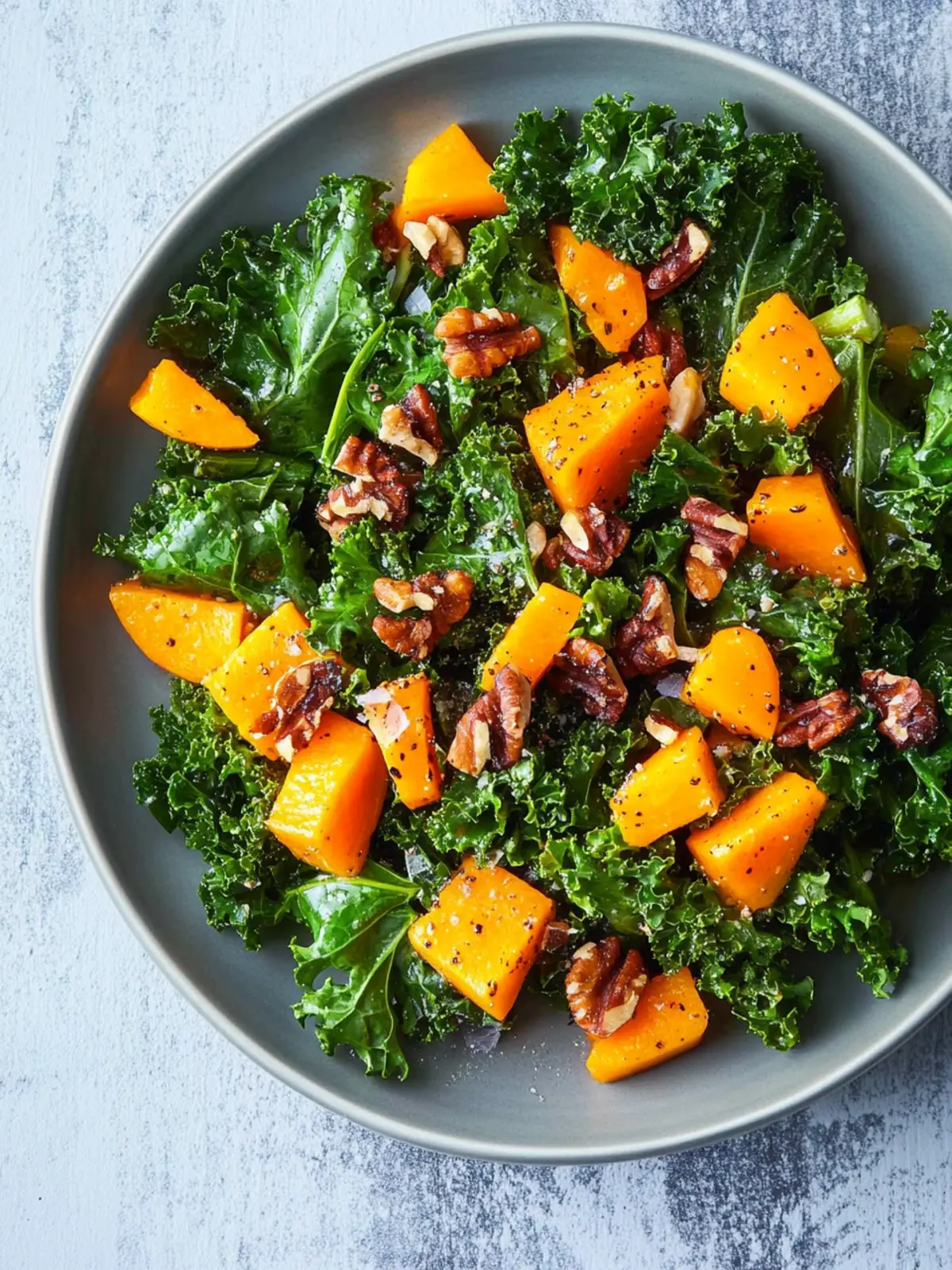 Kale and Butternut Squash Salad