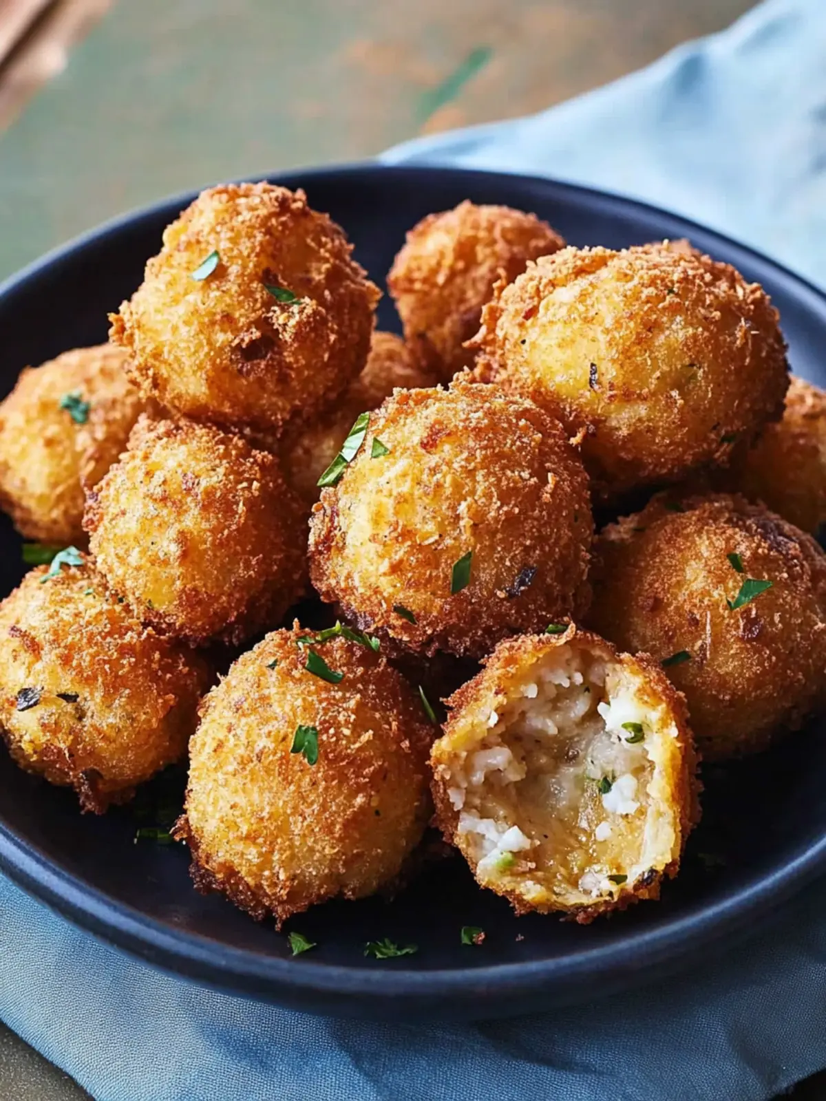 Crabby Hush Puppies