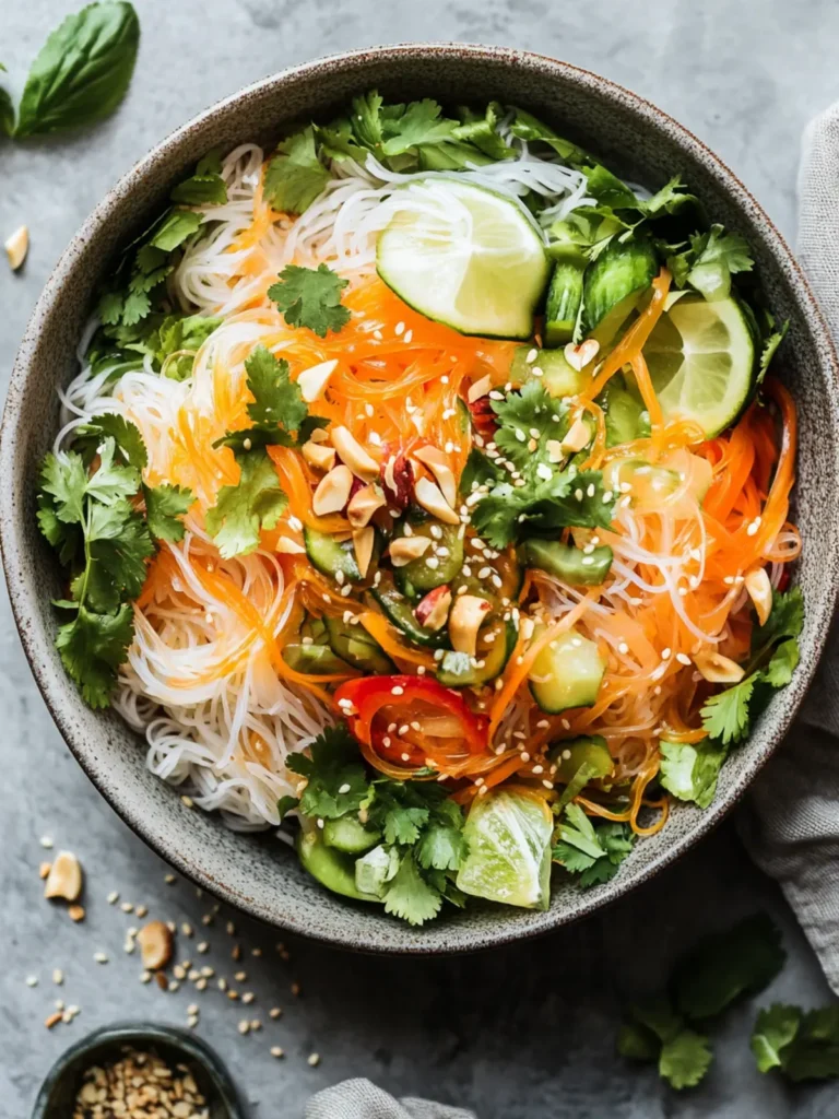 Vietnamese Noodle Salad Bowl