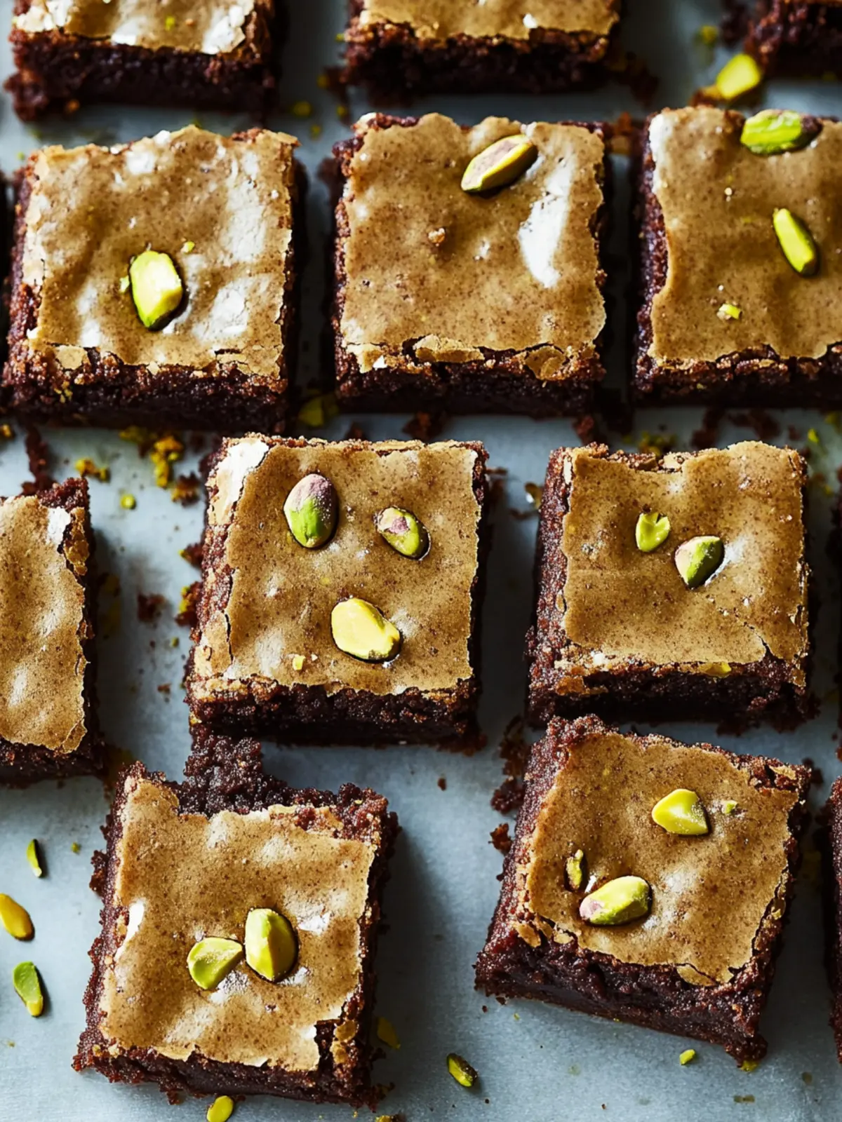 Pistachio Brownies