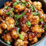 Sticky Sesame Cauliflower