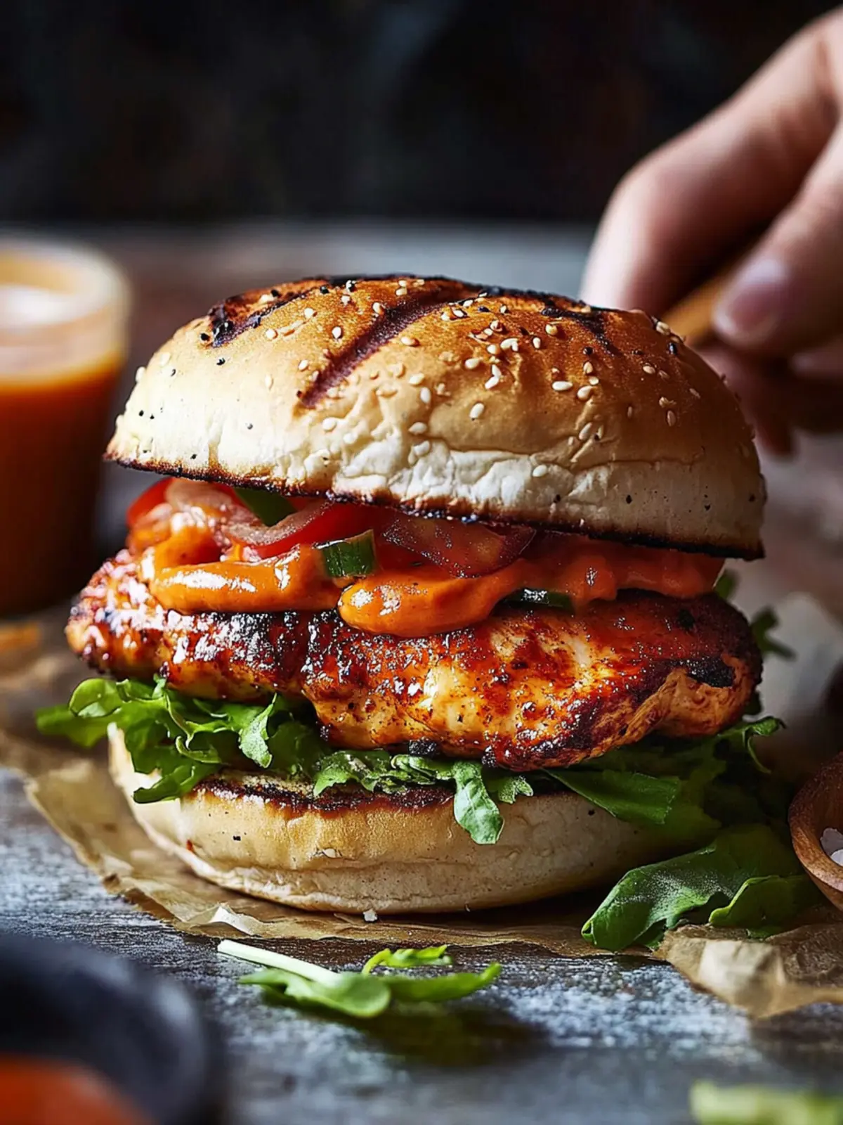 Nando’s Peri Peri Chicken Burger