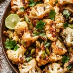 Mexican Roasted Cauliflower with Pepitas