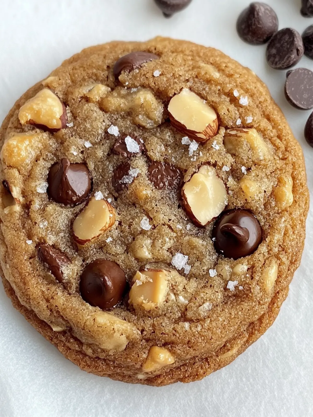 Brown Butter Hazelnut Espresso Chocolate Chip Cookie