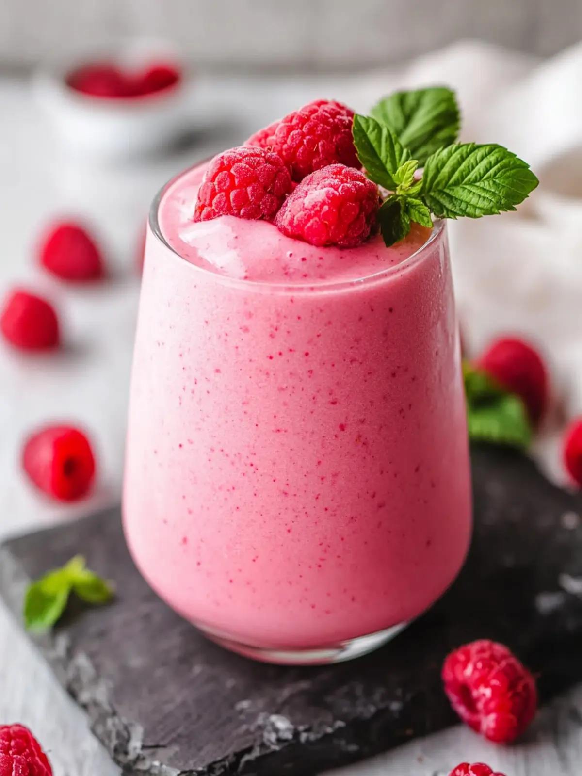 Creamy Raspberry Smoothie Recipe