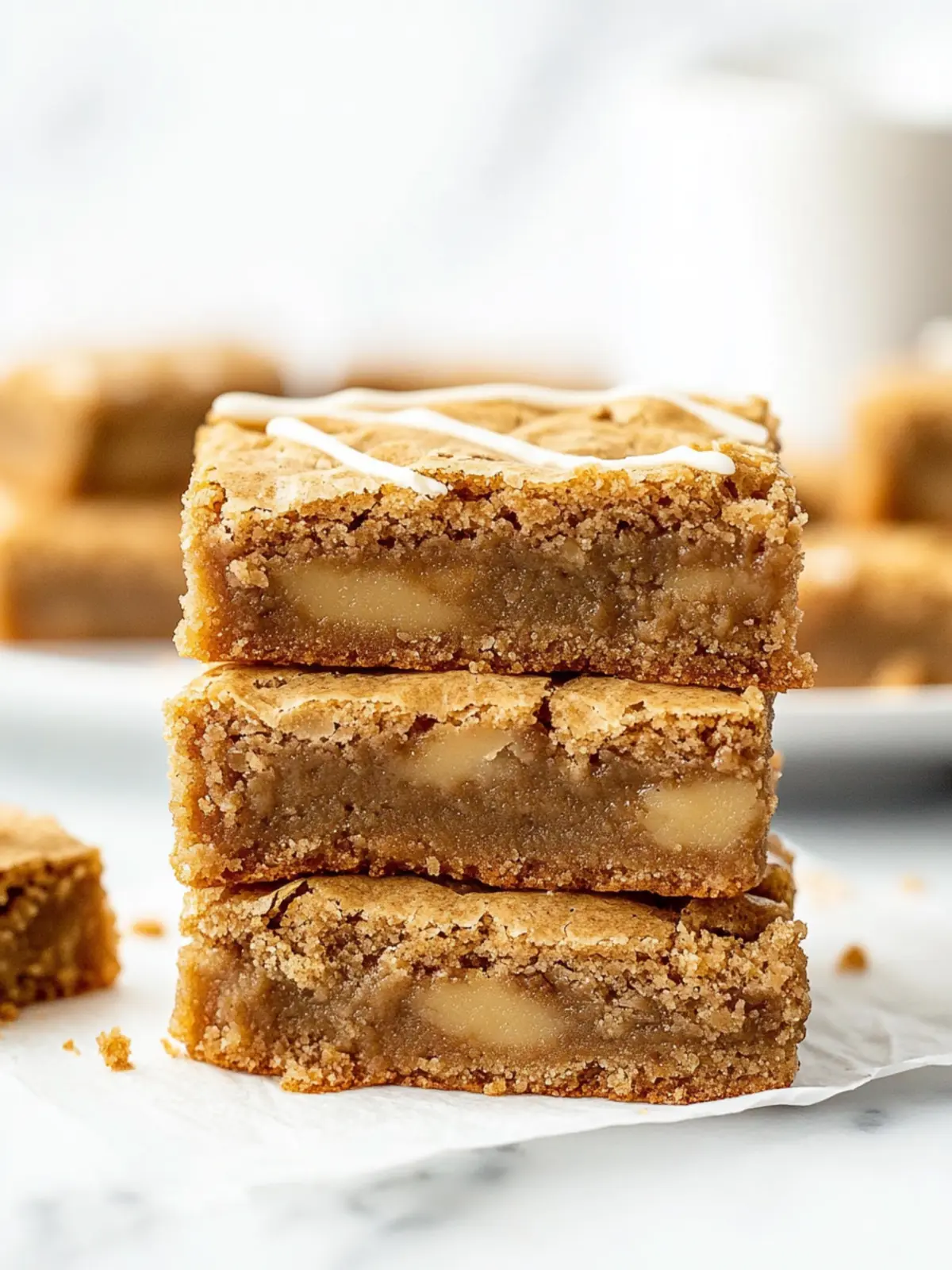 Biscoff Blondies
