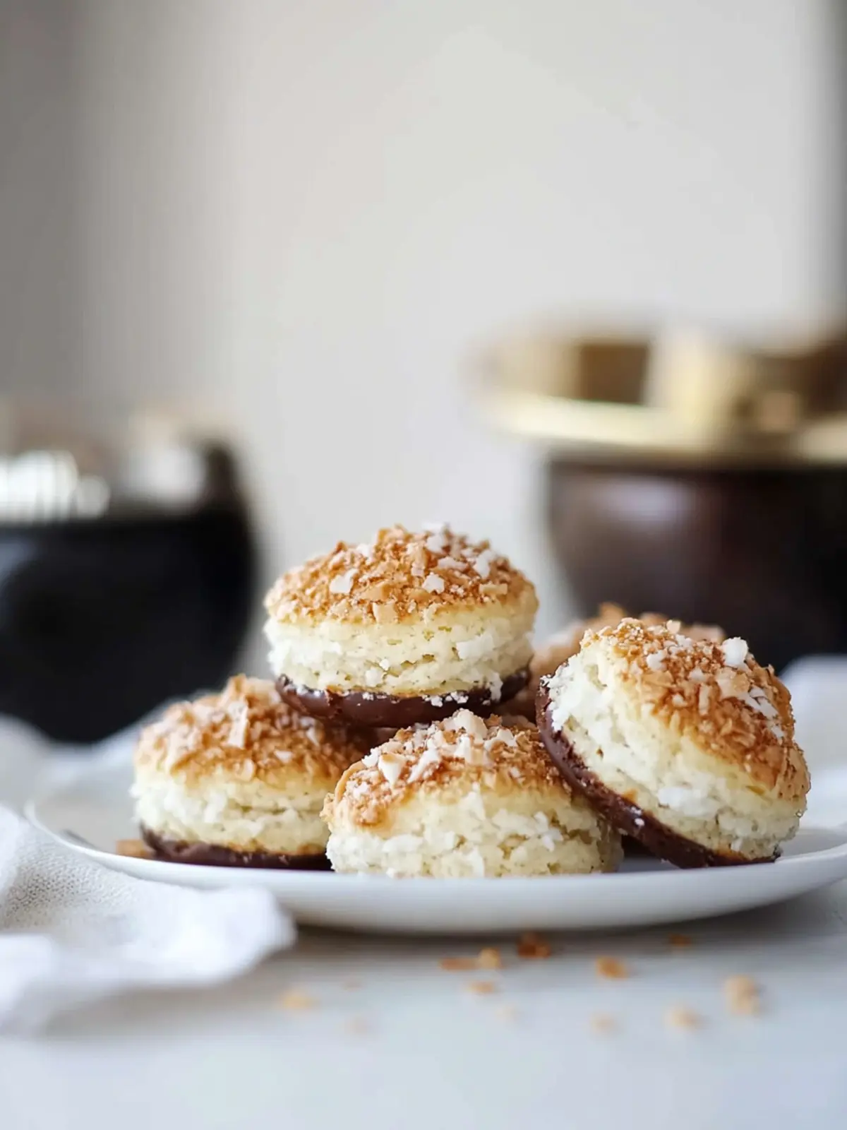 Irish Cream Coconut Macaroons