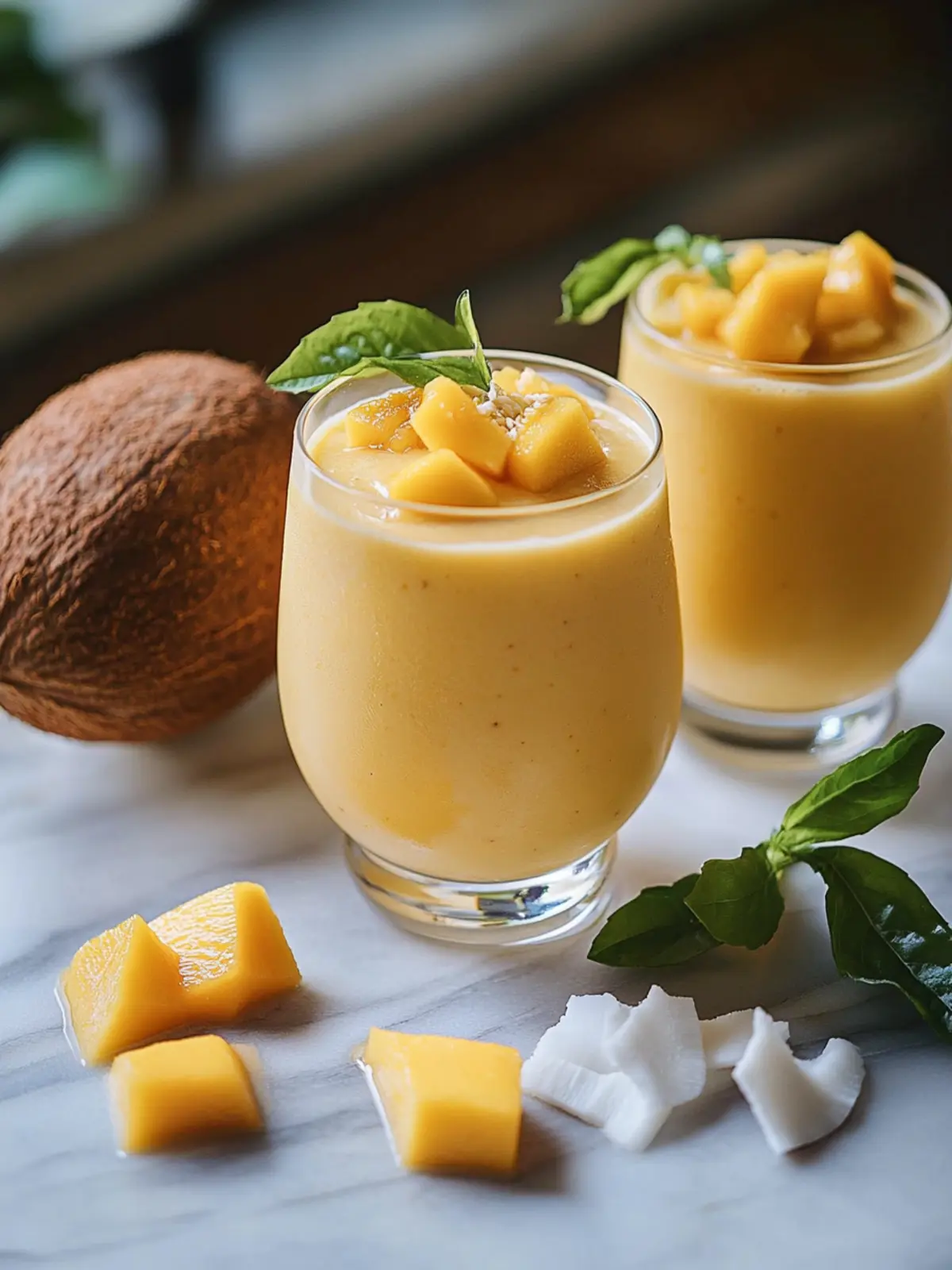 Mango Coconut Smoothie