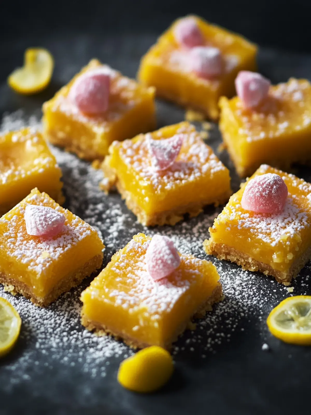Zingy lemon bars recipe