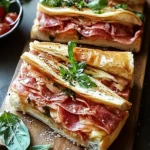 Savory Italian Sub Squares
