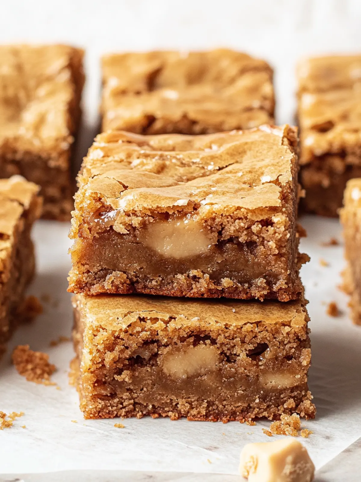 Biscoff Blondies