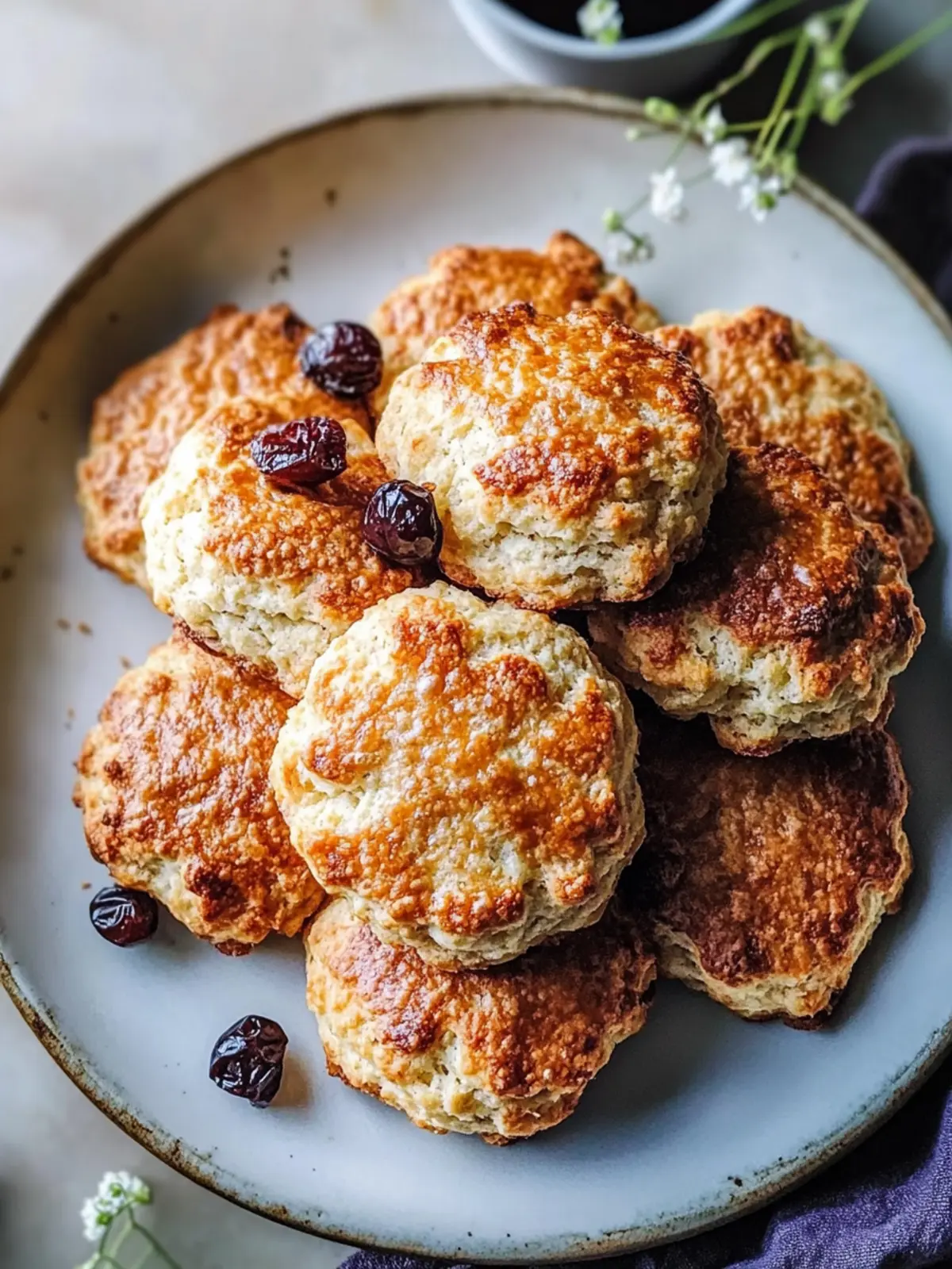 High-Protein Breakfast Biscuits