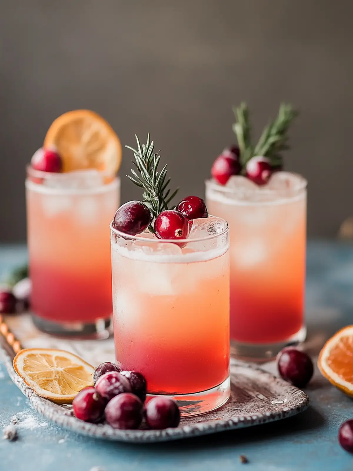 Cranberry Ginger Paloma