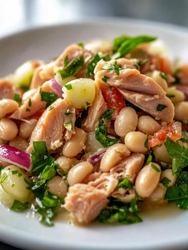 Amazing Tuna and White Bean Salad