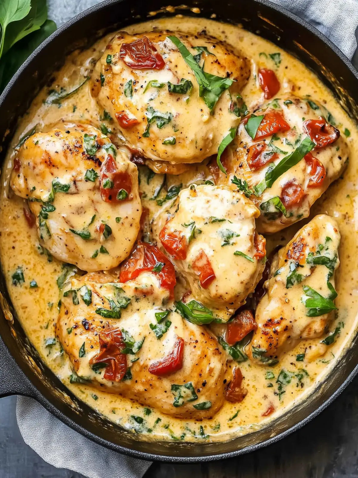 Creamy Tuscan Chicken