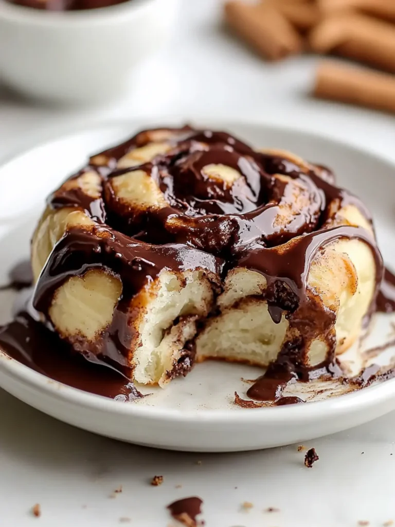 Chocolate Cinnamon Rolls
