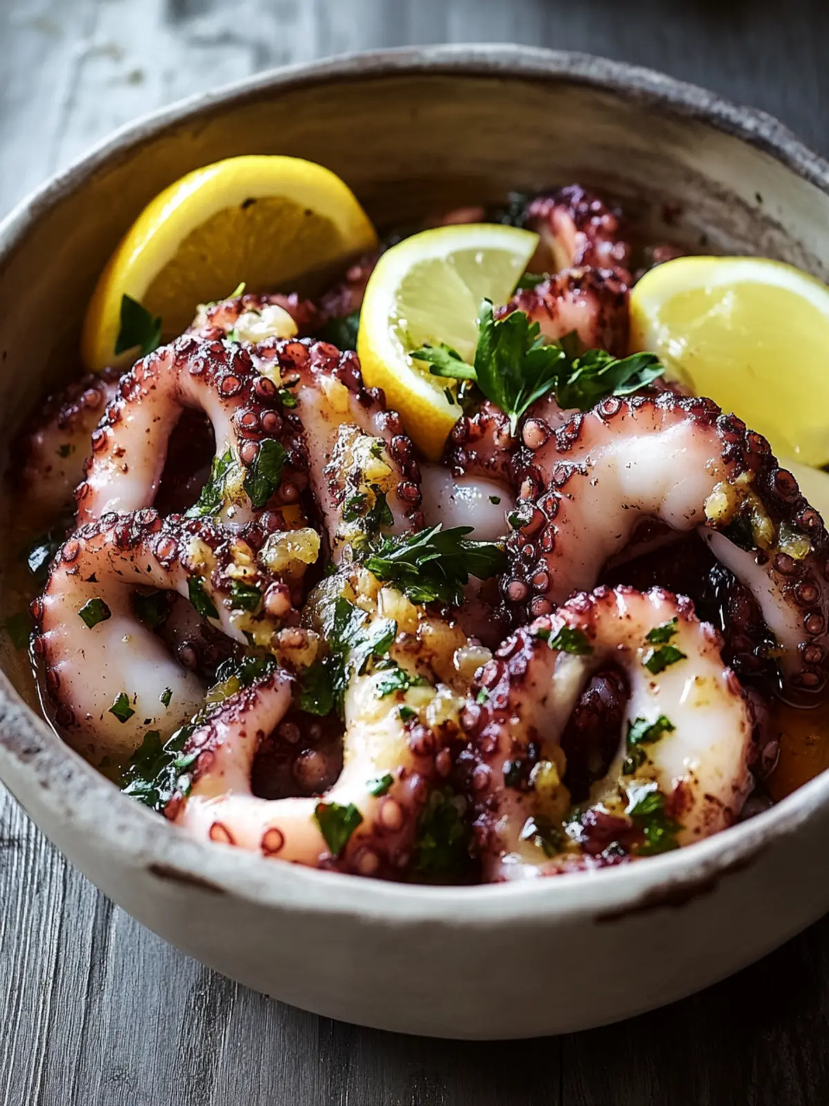 Marinated Octopus