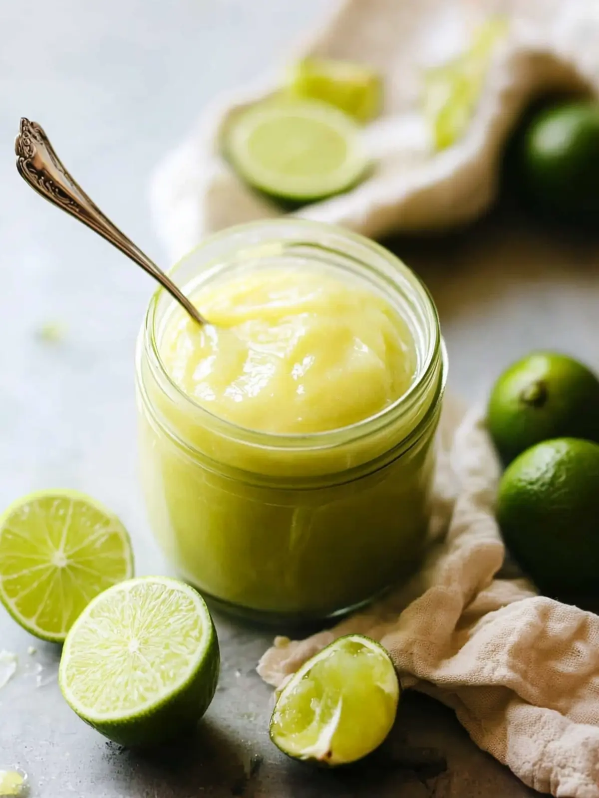 easy homemade lime curd