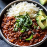 Spicy Gochujang Chili Con Carne