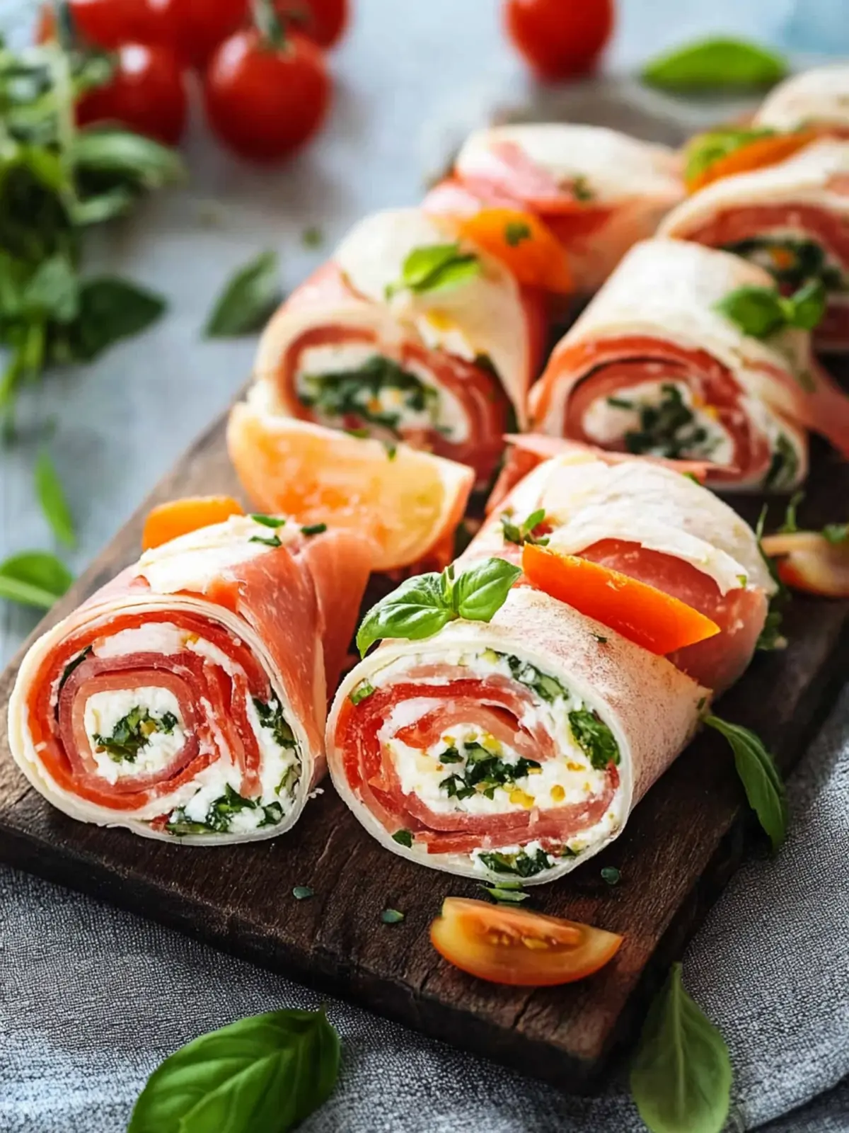 Italian Deli Roll Ups