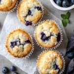 Bakery Style Blueberry Muffins