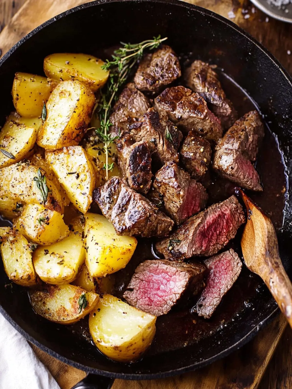 Steak and Potatoes