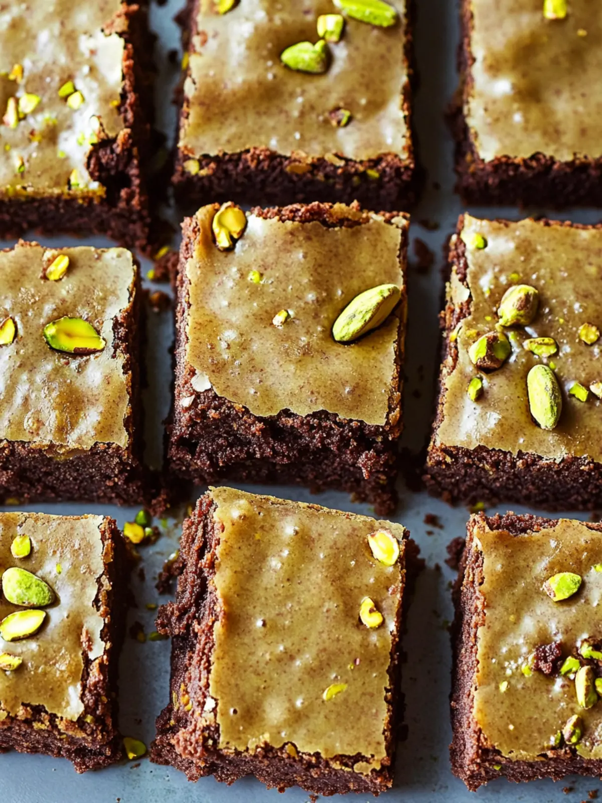 Pistachio Brownies