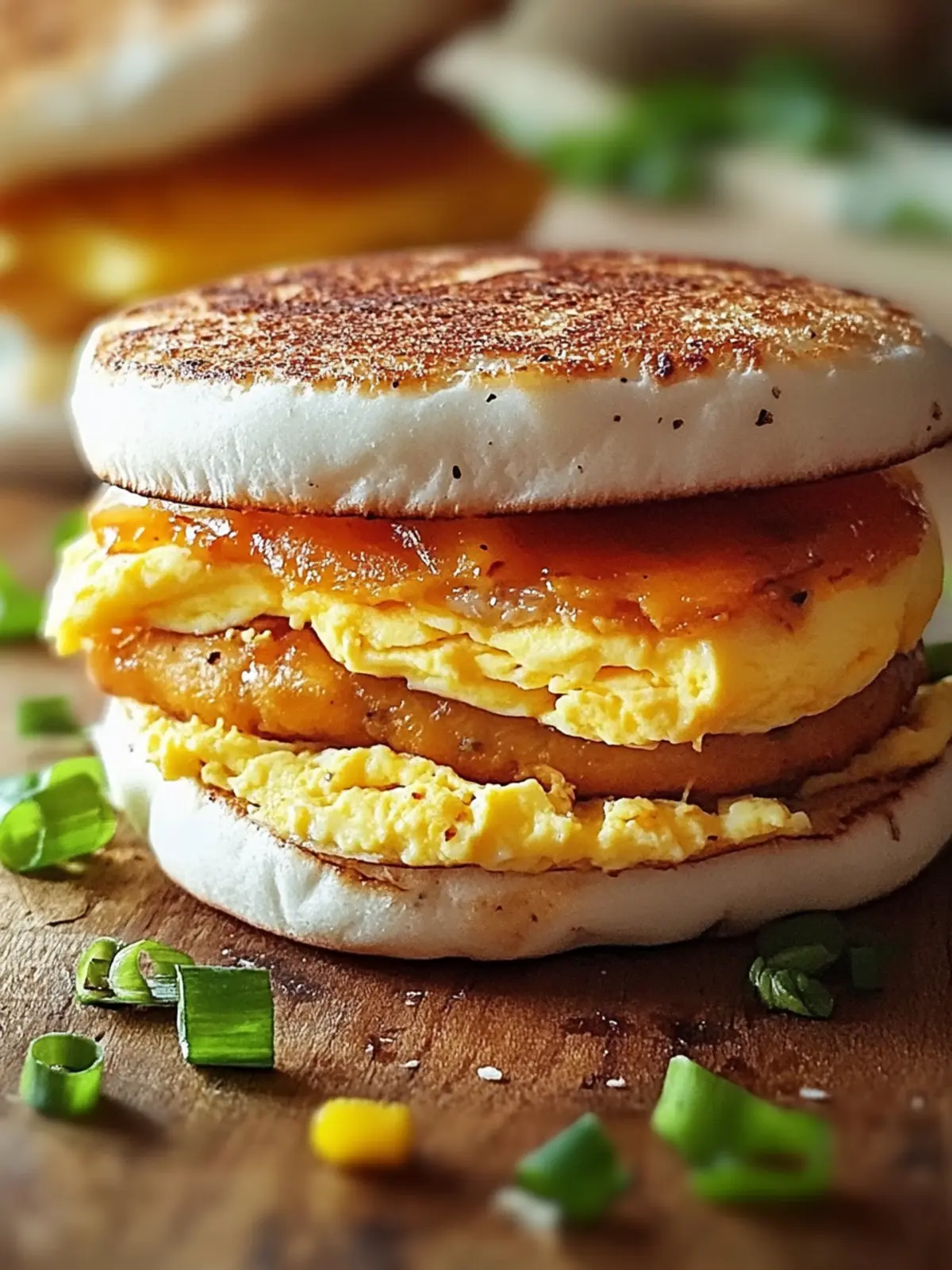 Spicy Chipotle Egg Breakfast Sandwiches