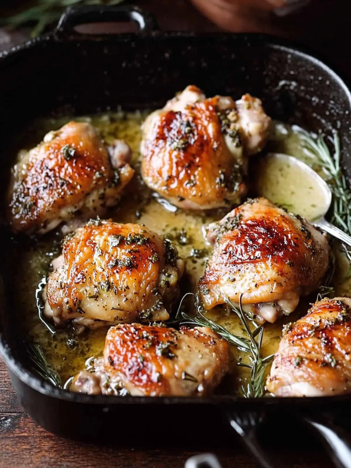 Herb Roasted Chicken Thighs