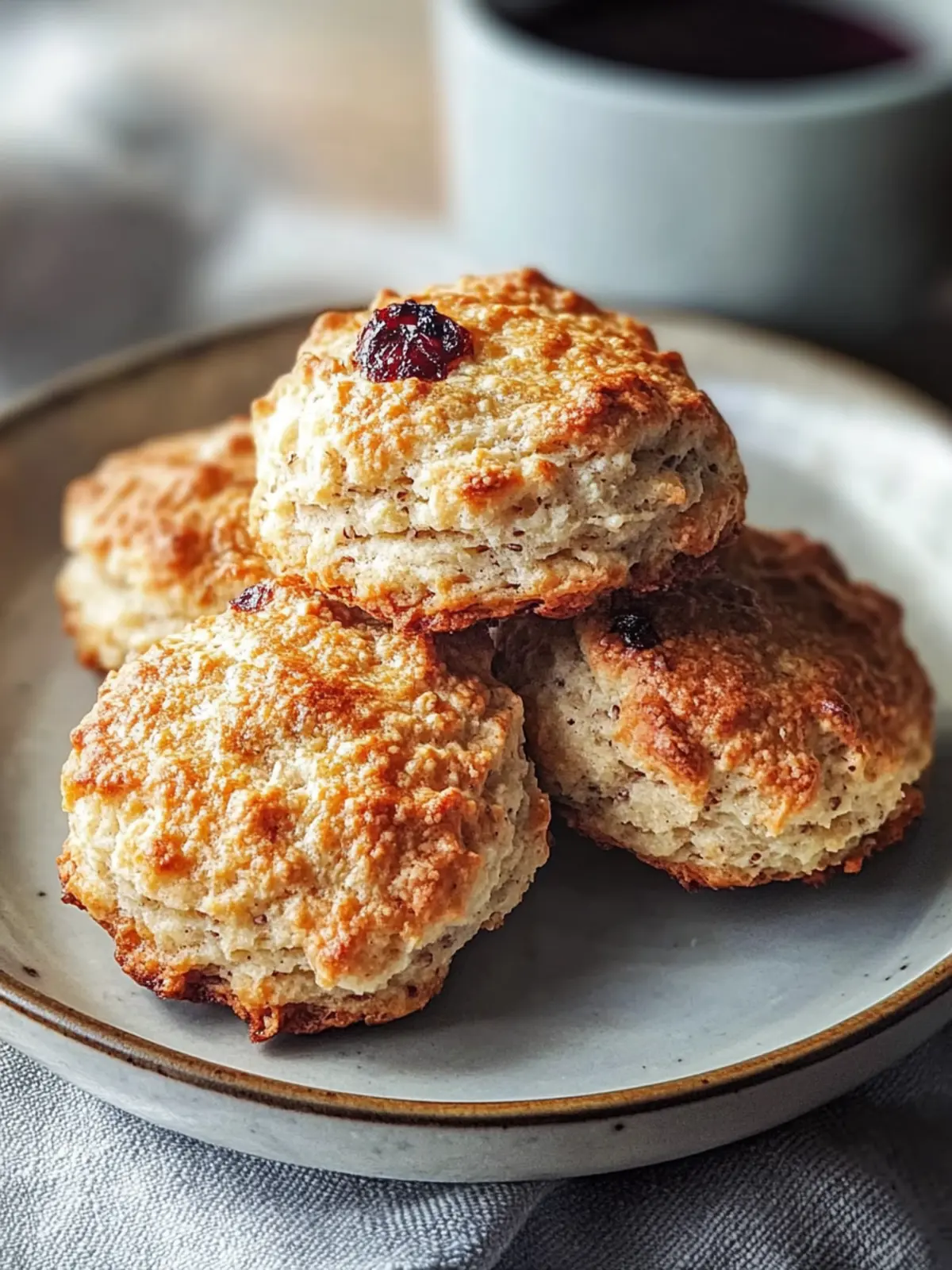 High-Protein Breakfast Biscuits