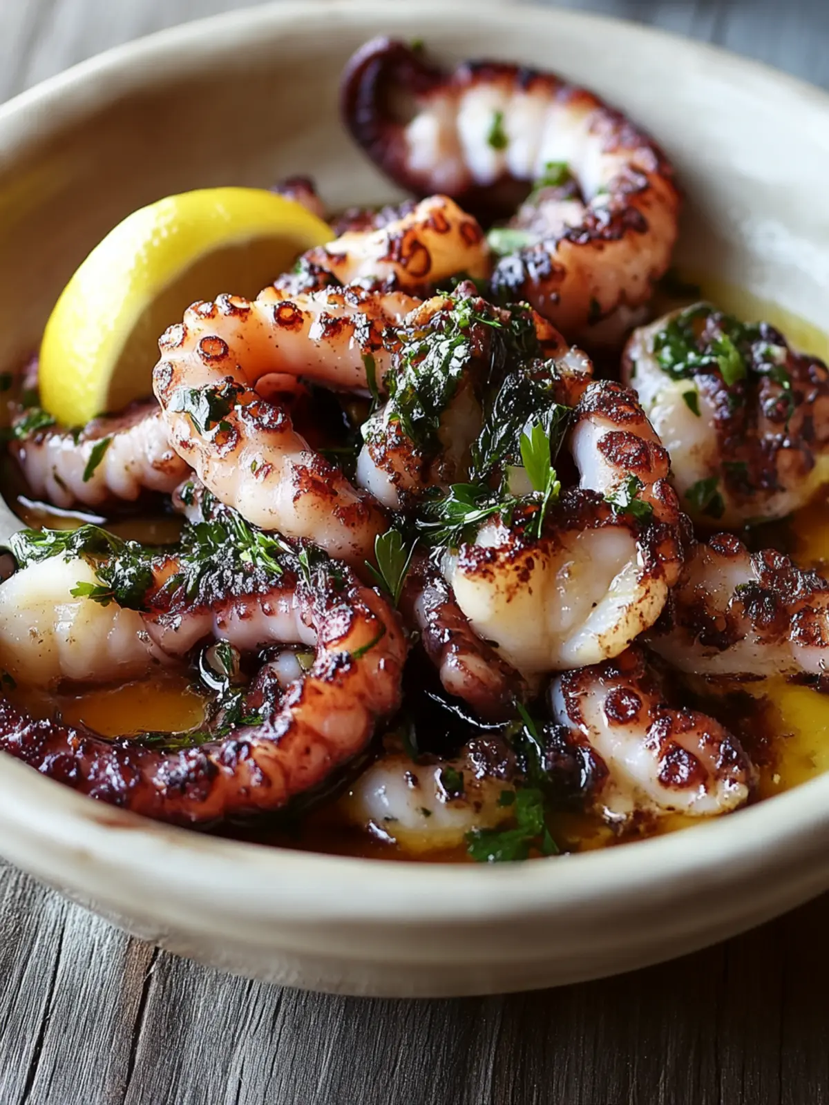 Marinated Octopus