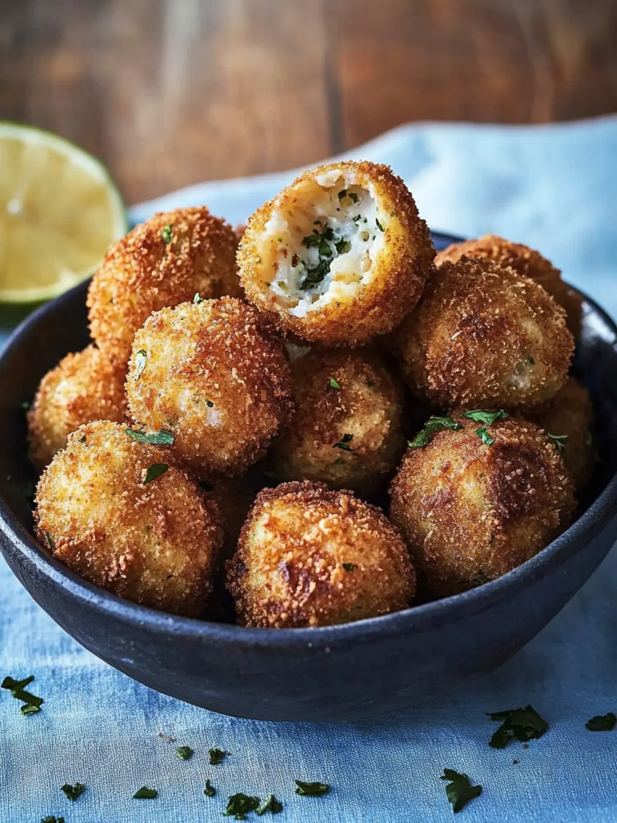 Crabby Hush Puppies