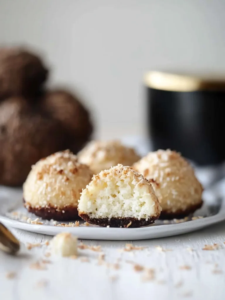 Irish Cream Coconut Macaroons