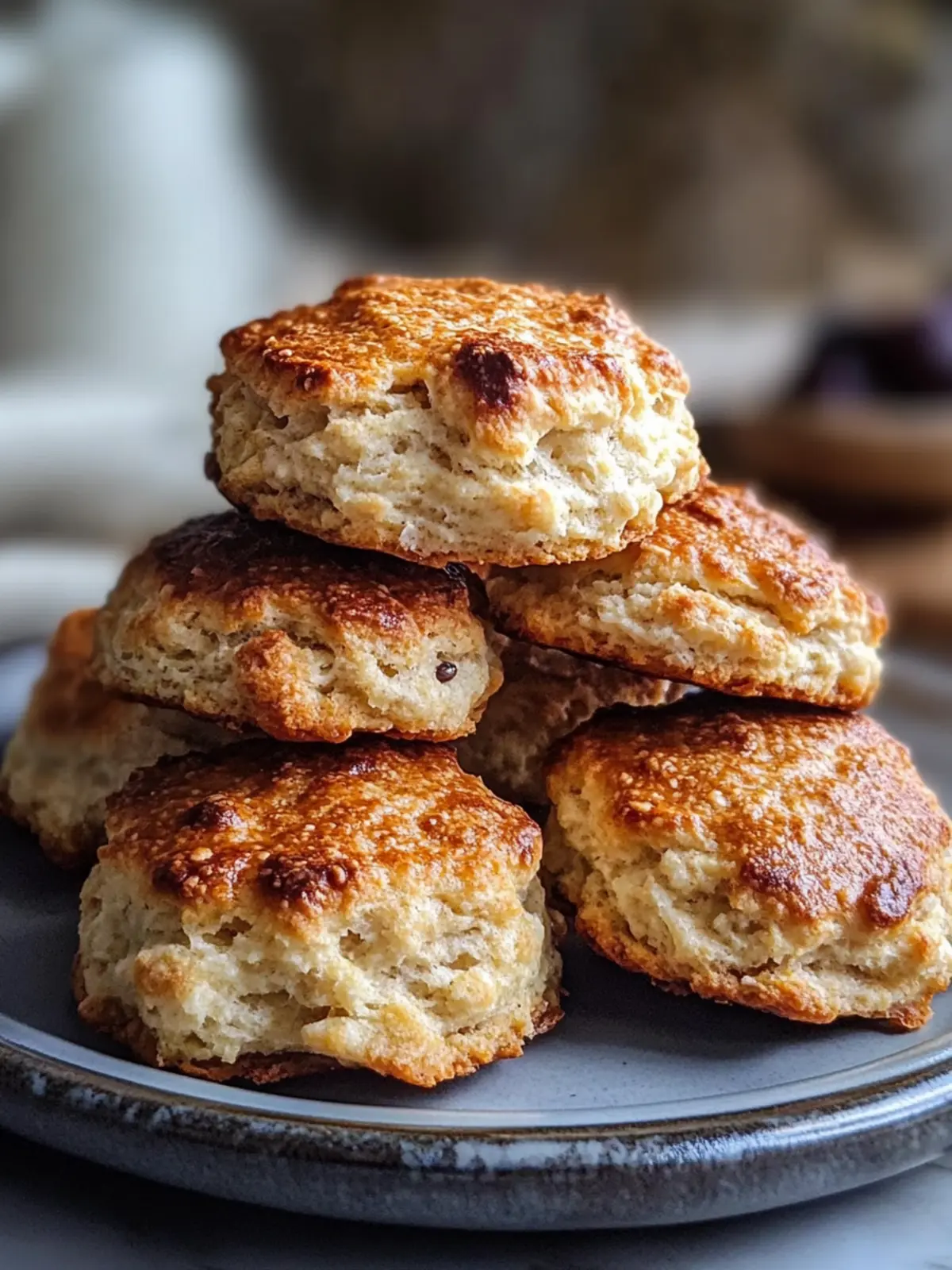 High-Protein Breakfast Biscuits