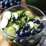 Cucumber Blueberry Salad