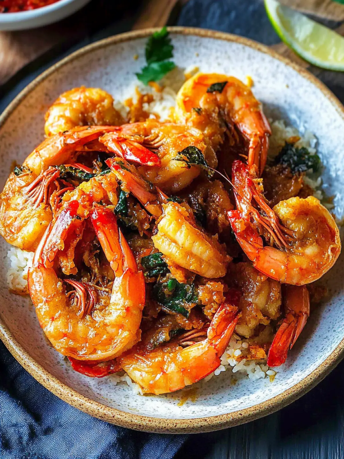 Malaysian Fried Butter Shrimp/Prawn