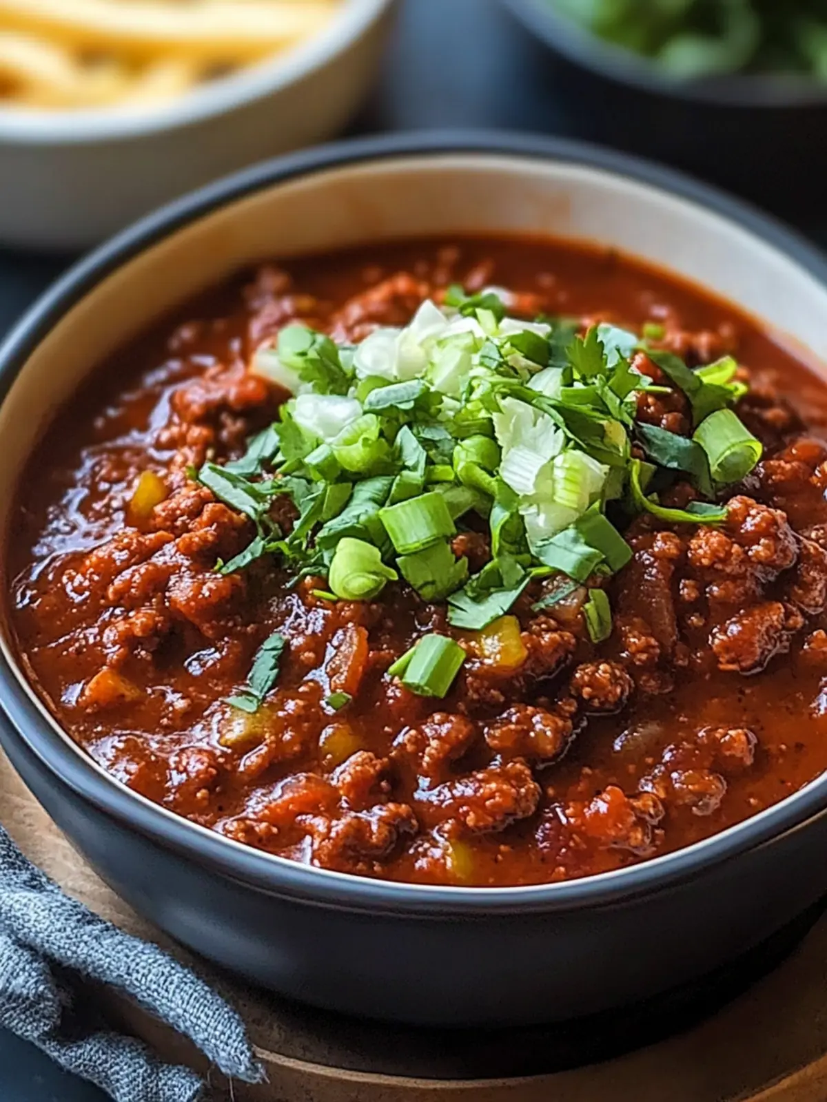 Spicy Gochujang Chili Con Carne