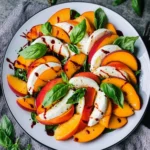 Peach Caprese Salad