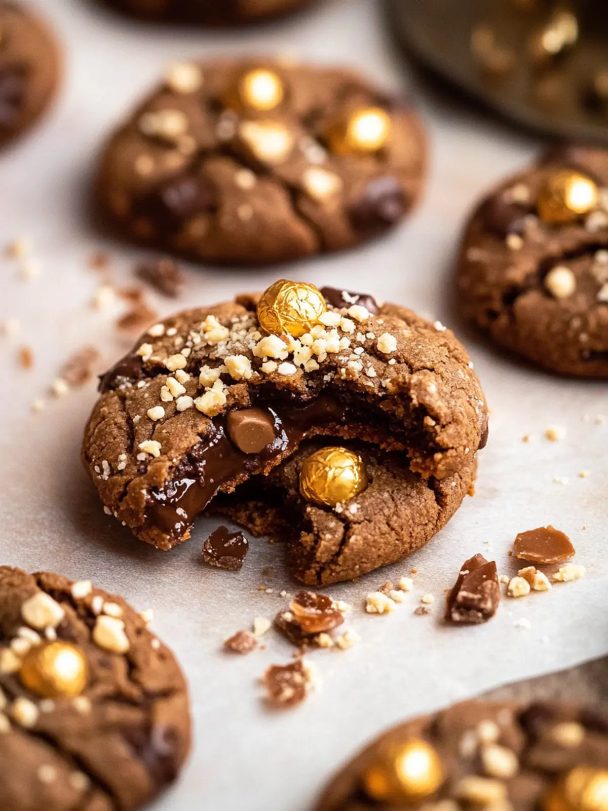 Ferrero Rocher Cookies