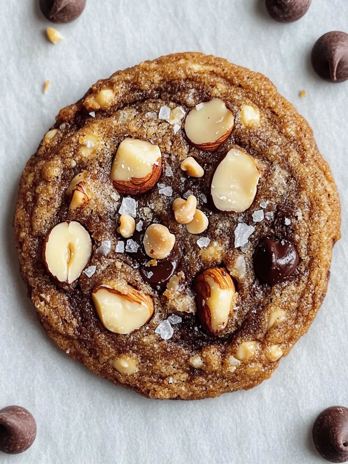 Brown Butter Hazelnut Espresso Chocolate Chip Cookie