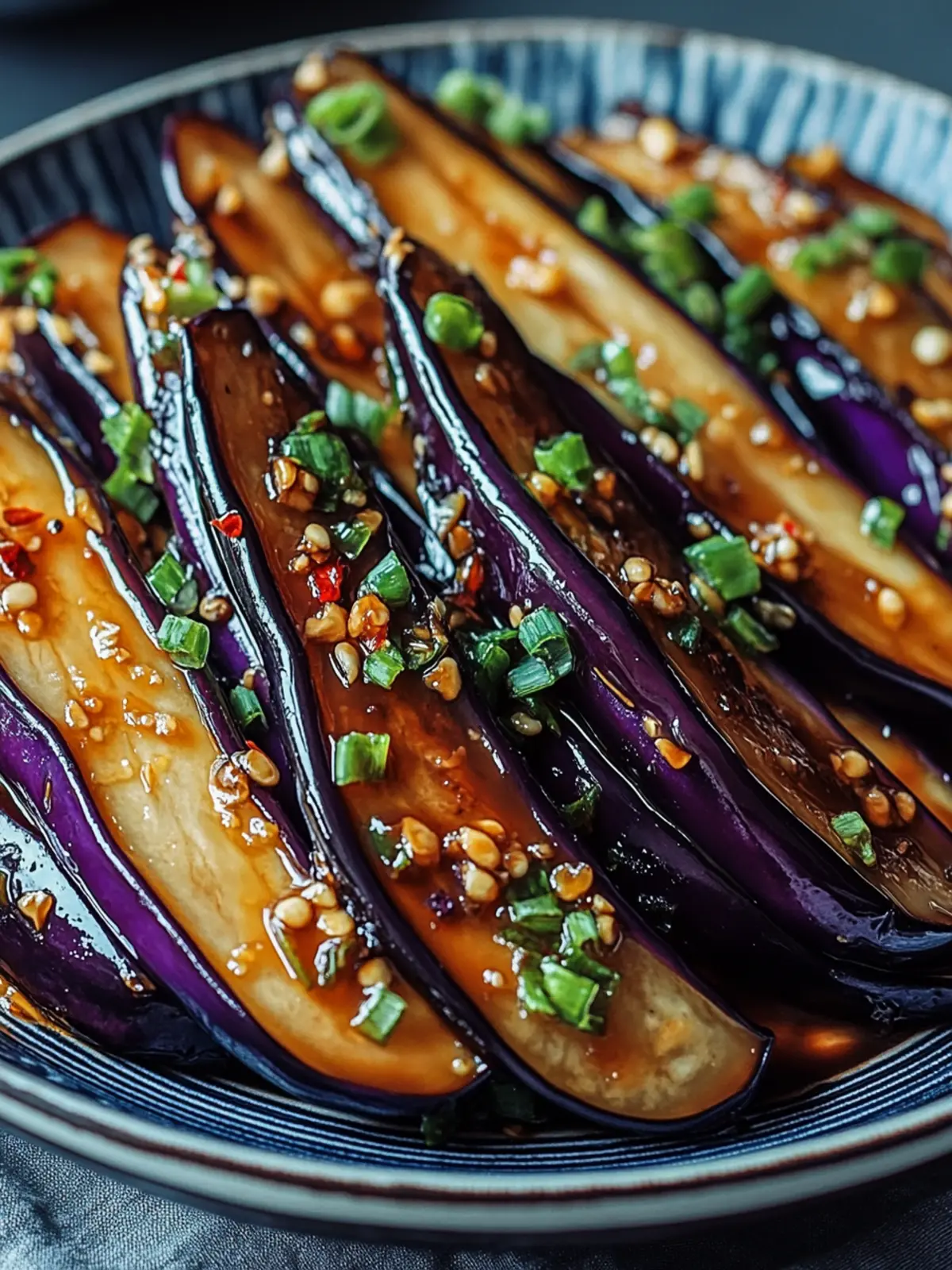 Chinese Eggplant with Garlic Sauce