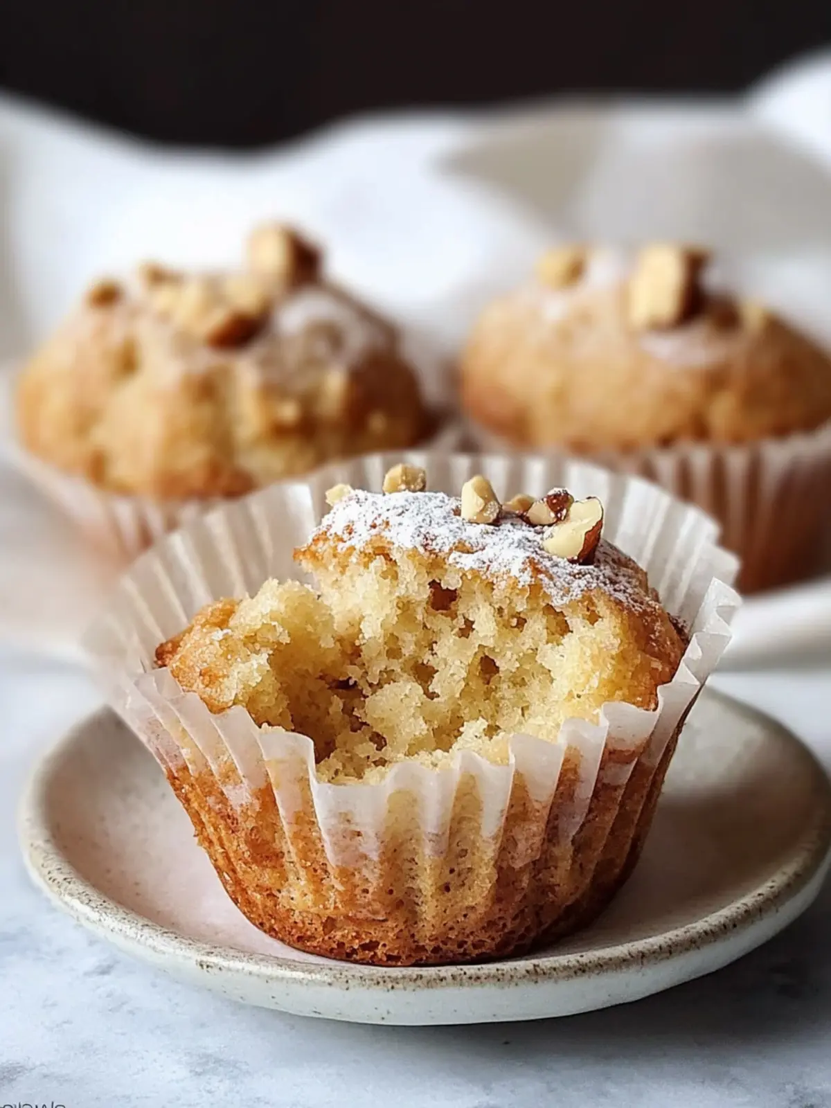 Pear Muffins with Walnuts