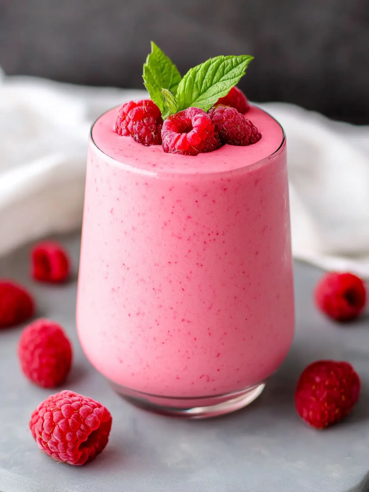 Creamy Raspberry Smoothie Recipe