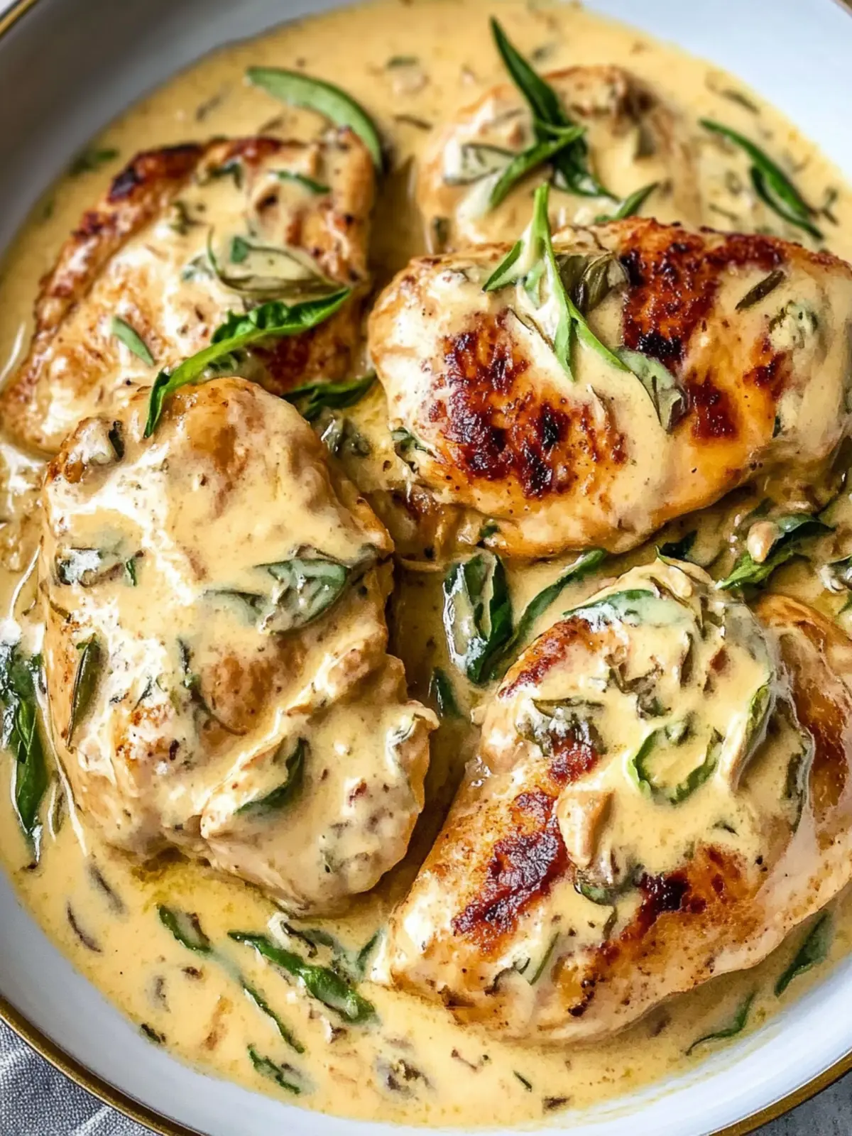 Creamy Tuscan Chicken
