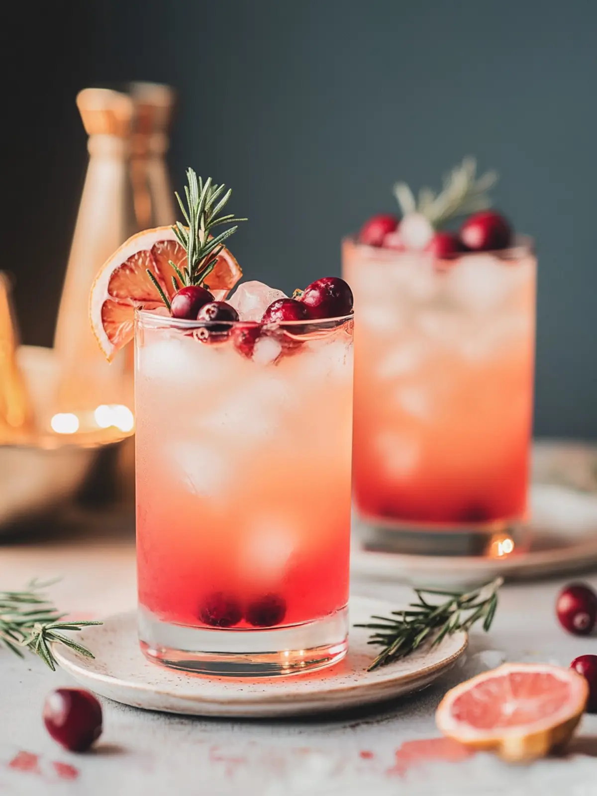 Cranberry Ginger Paloma