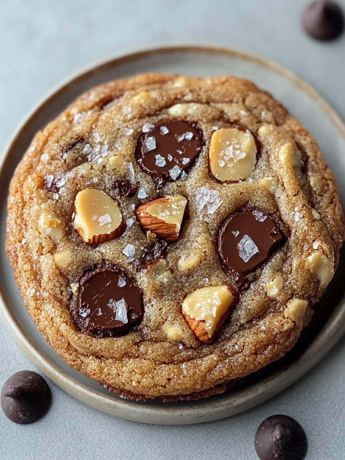 Brown Butter Hazelnut Espresso Chocolate Chip Cookie
